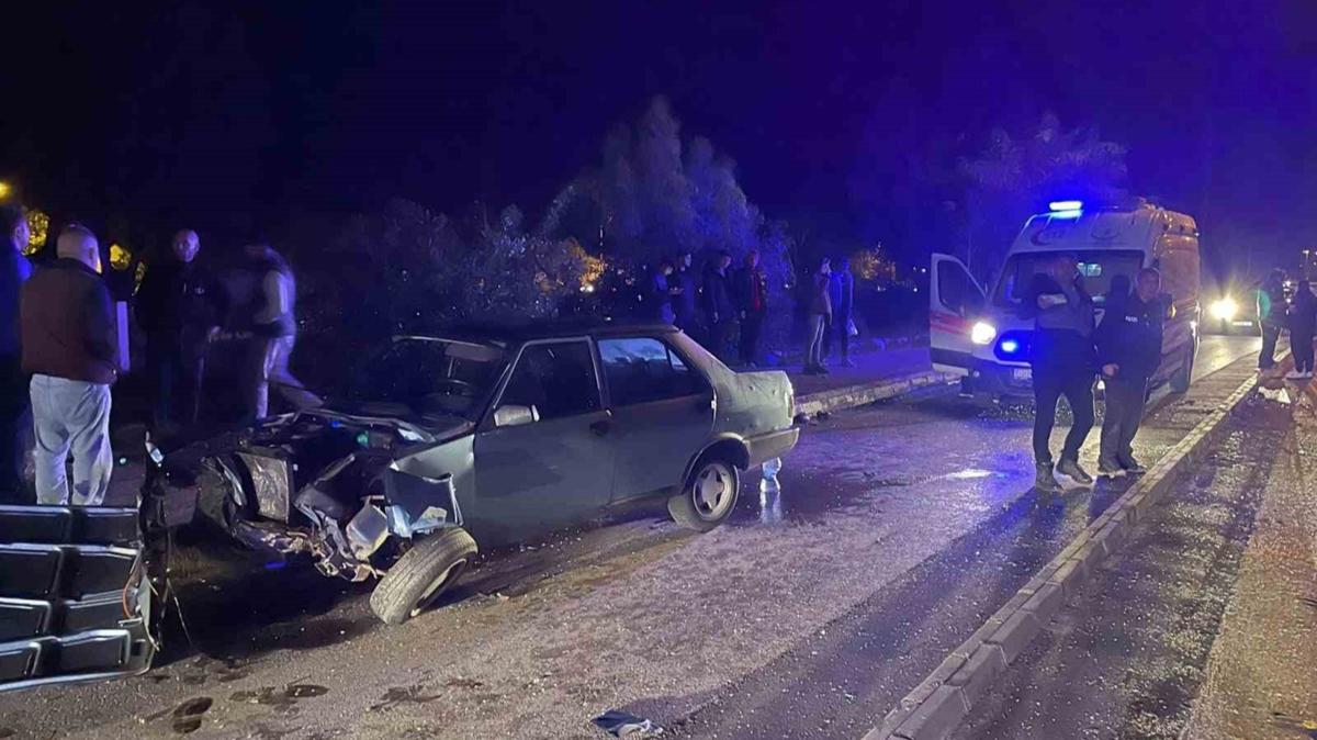 Aydn'da trafik kazas: 7 yaral 