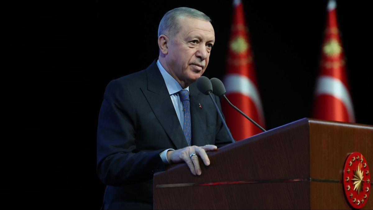 Başkan Erdoğan: Türkiye'nin gayretlerini çevreci maskesi takan marjinallerin engellenmesine müsaade etmeyeceğiz