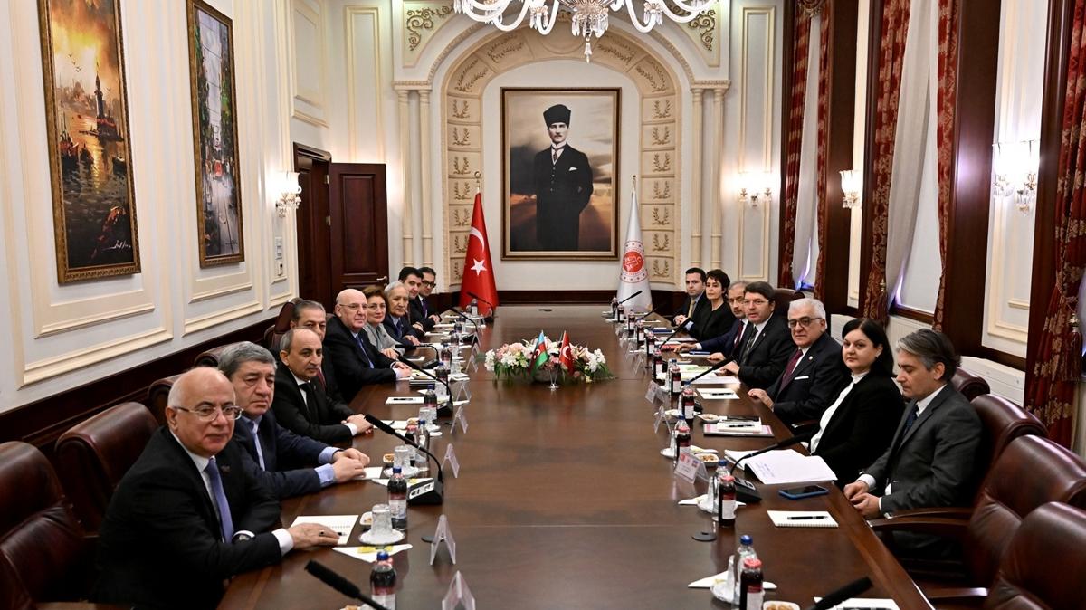 Adalet Bakan Tun, Azerbaycan-Trkiye Parlamentolararas Dostluk Grubu yelerini kabul etti