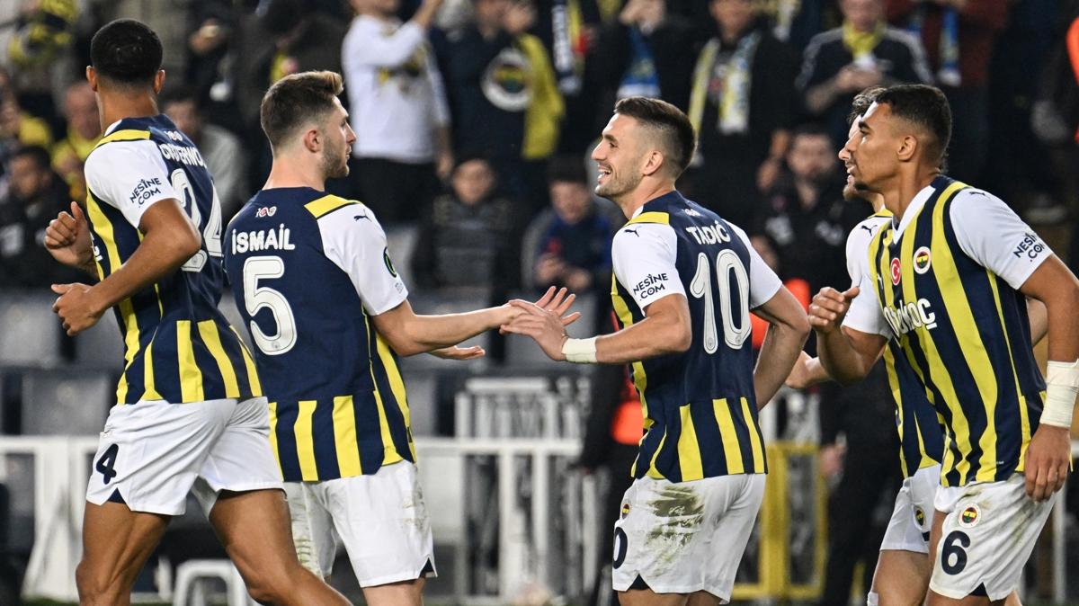 Ma sonucu: Fenerbahe 4-0 Spartak Trnava