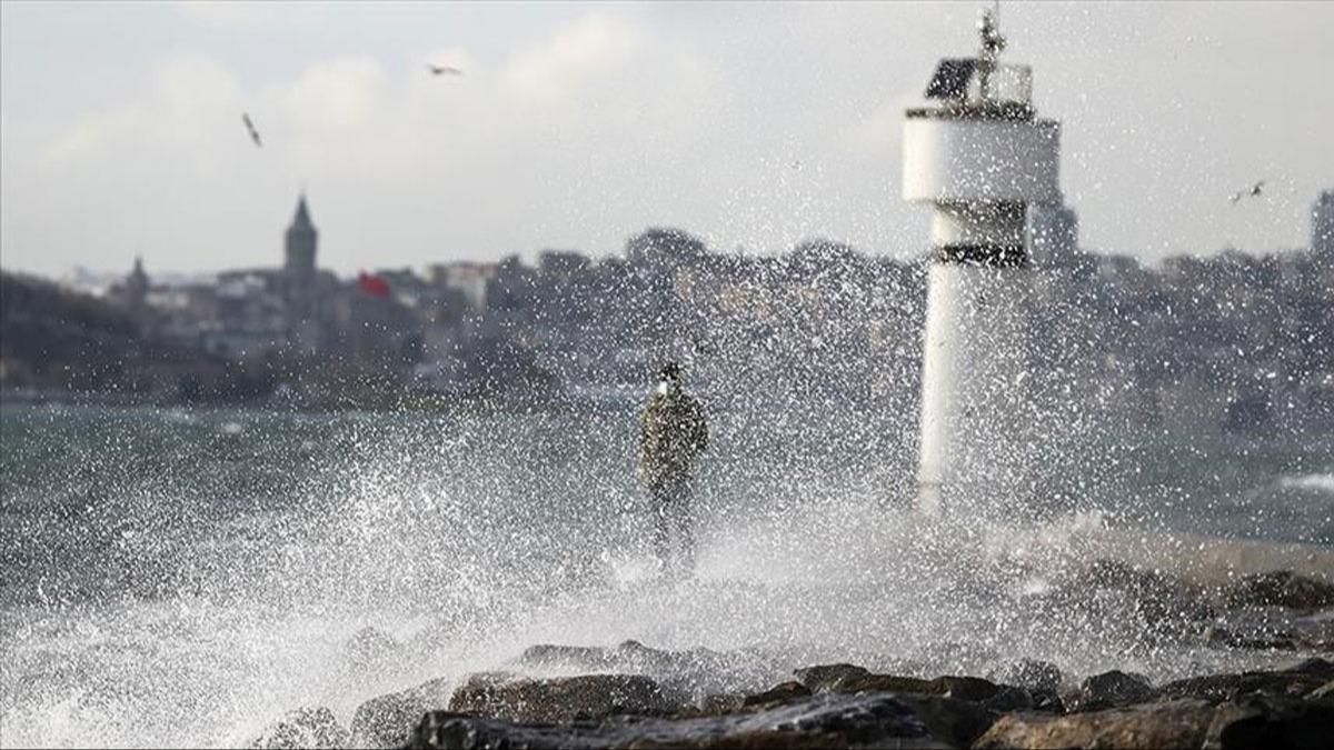 Meteoroloji'den uyar! Marmara Blgesi'nde 7 ilde frtna bekleniyor