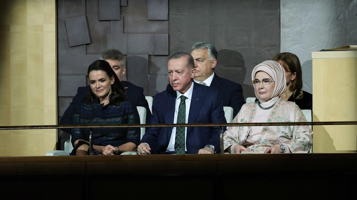 Cumhurbakan Erdoan, Trkiye-Macaristan Kltr Yl Al Program'na katld 