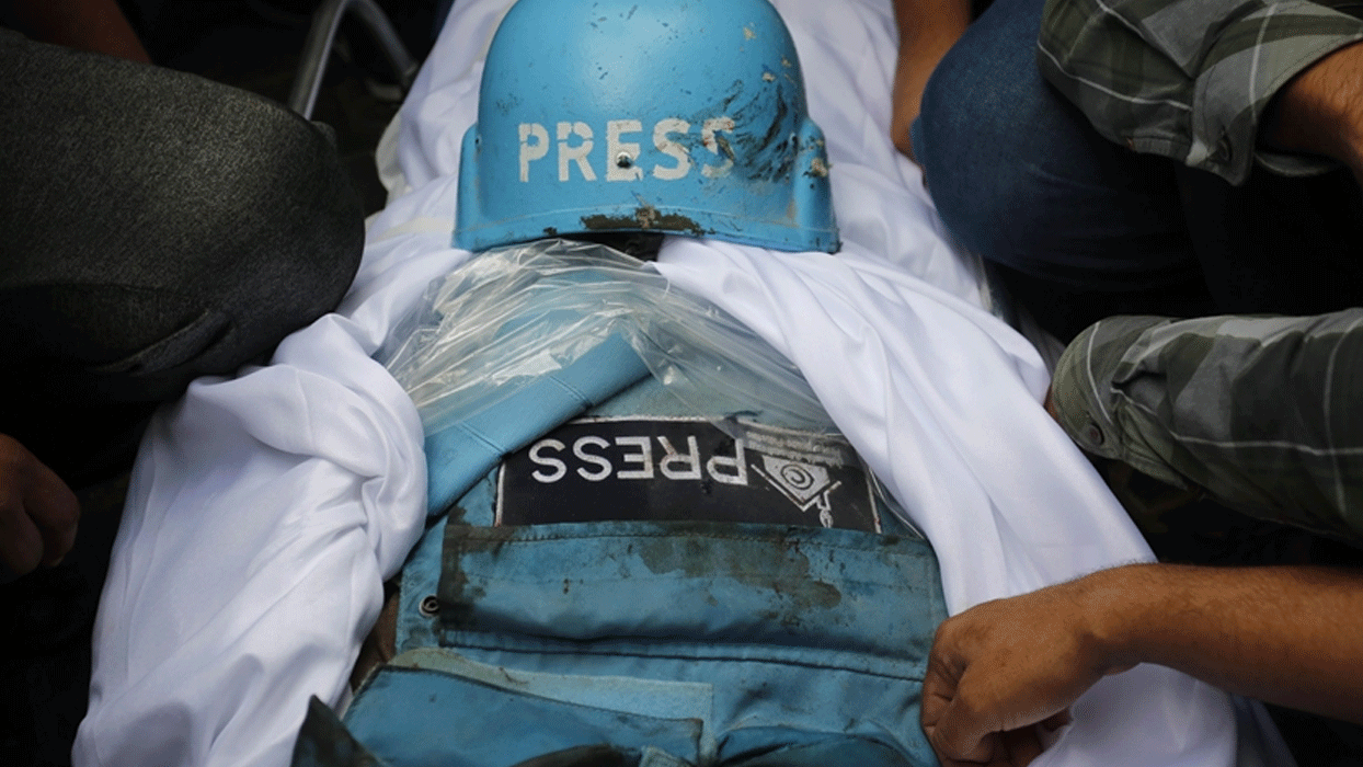 Gazze'de basn katliam! Terr devleti srail 1 gazeteci daha ldrd