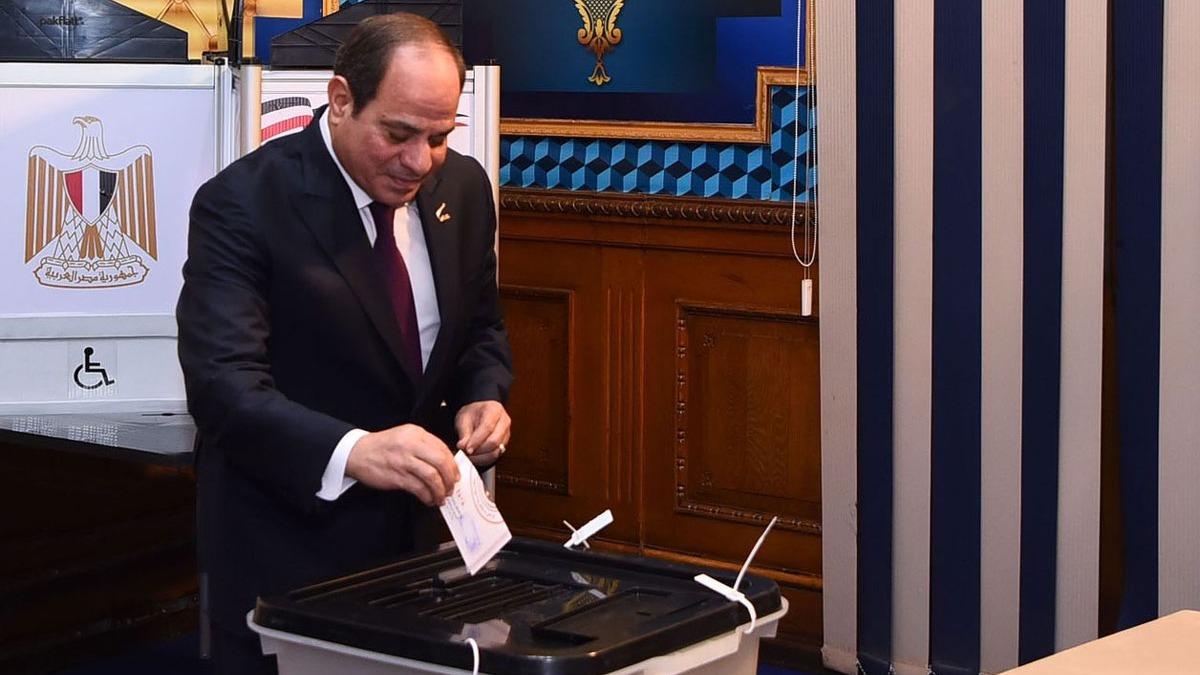 Msr'da Sisi yzde 89,6 oy oranyla yeniden cumhurbakan oldu