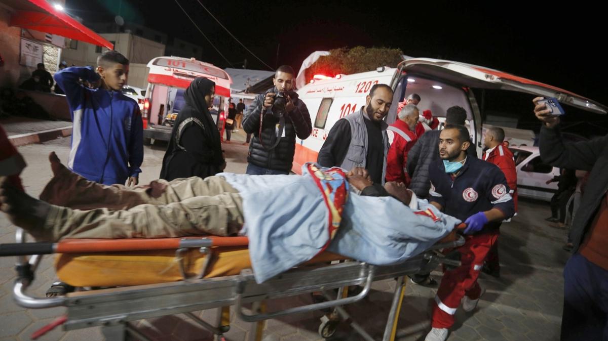 galci srail'in saldrlarnda yaralanan 53 Filistinli Tunus'a getirildi