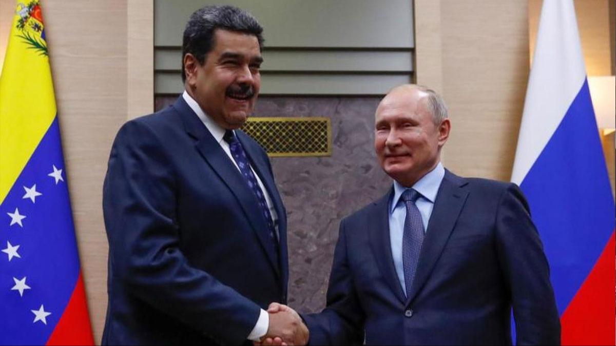 Venezuela Devlet Bakan Maduro, Putin ile sarslmaz birliimizi vurgulad