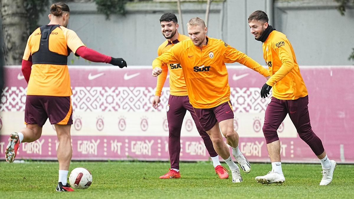 Galatasaray'da Sper Kupa mesaisi sryor