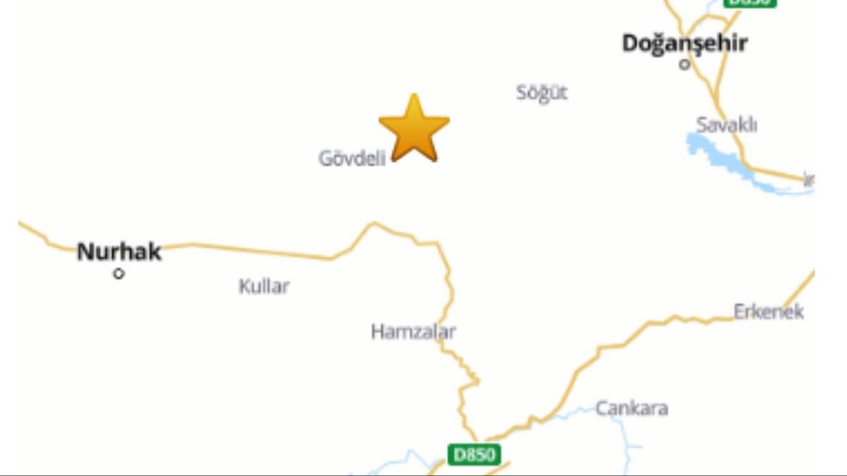 Malatya'da 4,3 byklnde deprem