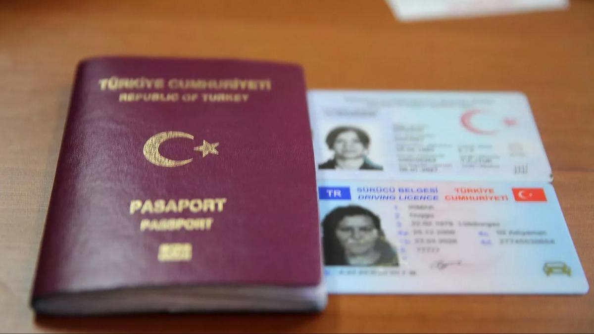 Yeni kimlik, ehliyet ve pasaport har cretleri belli oldu