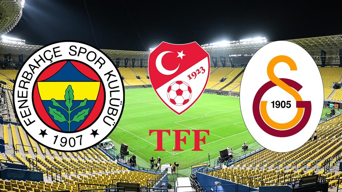 Galatasaray, Fenerbahe ve TFF'den ortak bildiri! Sper Kupa iin resmi aklama