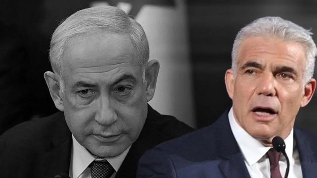 Lapid'den Netanyahu imas: 2024'te grevde olmayacak