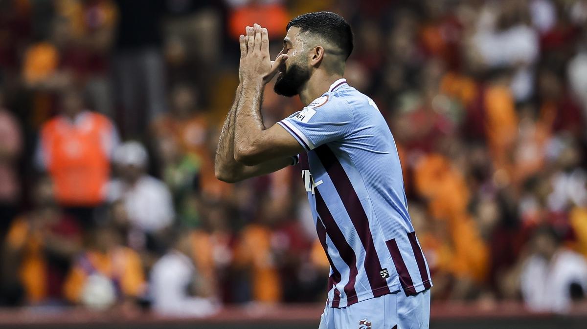 Trabzonspor'un kayp golcs Umut Bozok