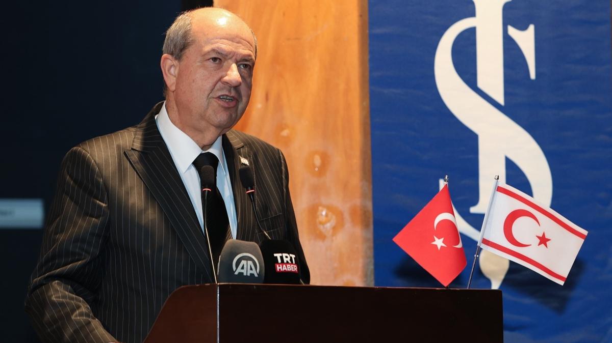 KKTC Cumhurbakan Tatar: Kbrs Trk byk bir tarih ve destan yazmtr 