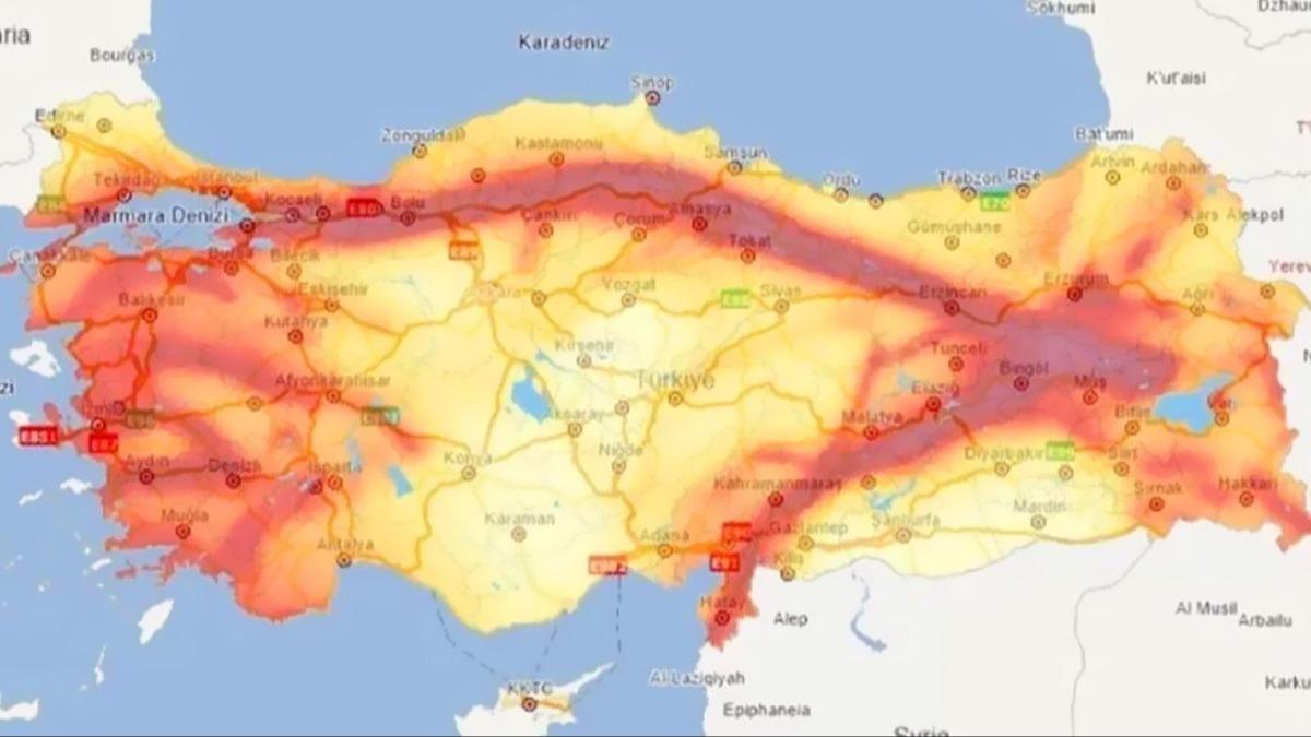 Trkiye'de hareketli ka adet fay hatt var? Bakan zhaseki aklad