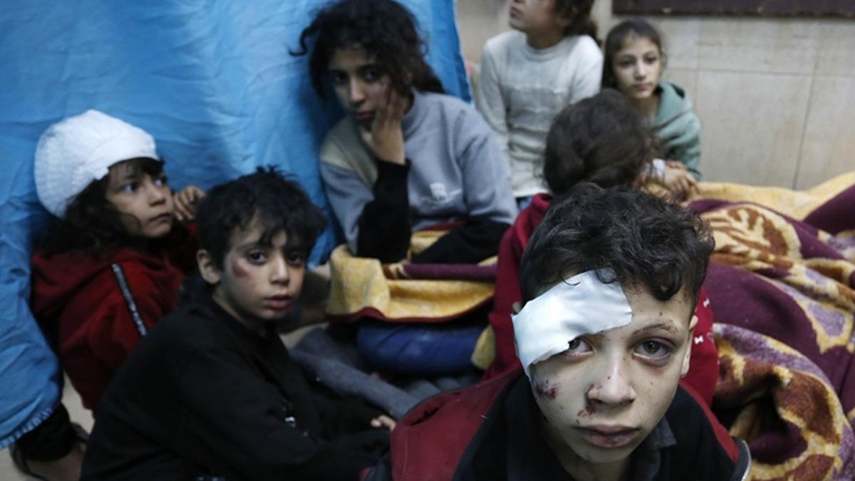 UNICEF: Gazze'deki lmcl dng 1,1 milyon ocuu tehdit ediyor