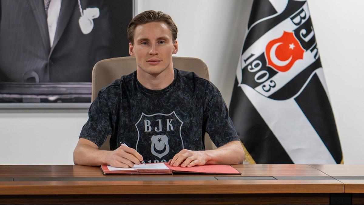 Jonas Svensson: Beşiktaş'ta olduğum için çok mutluyum