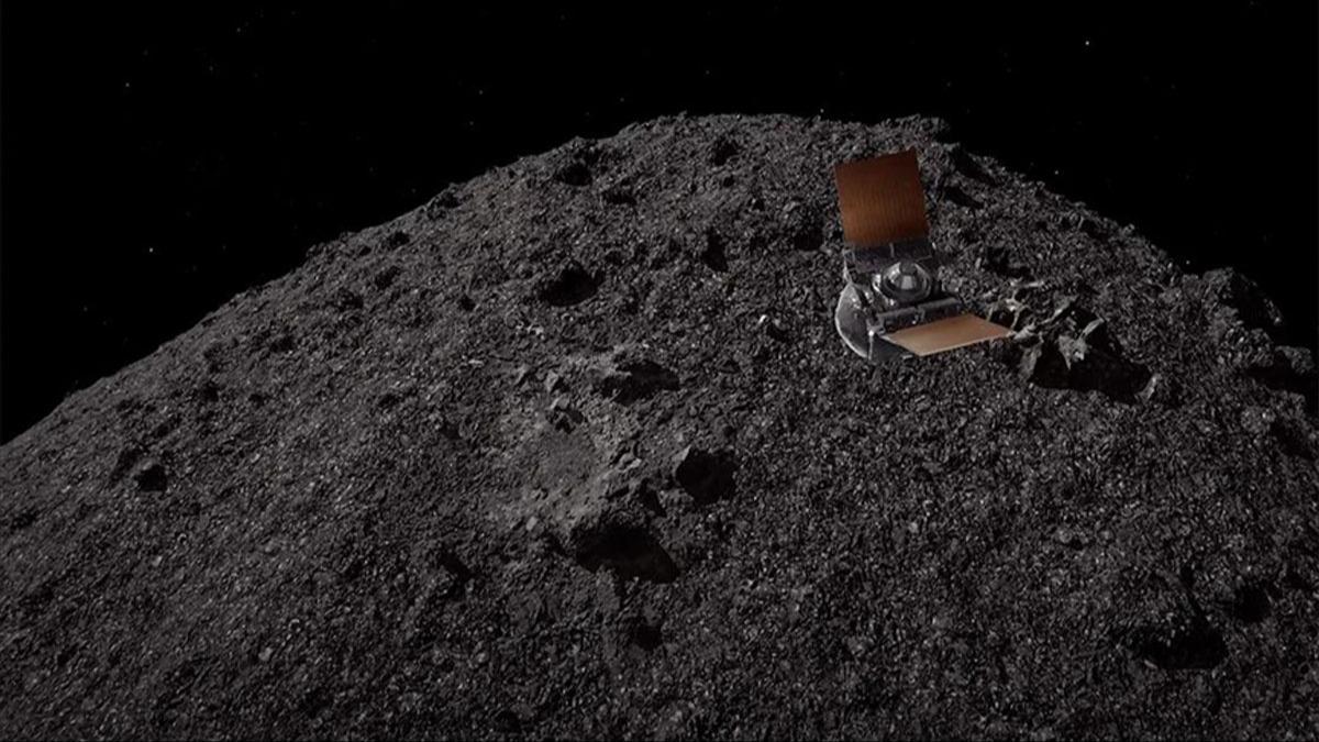 NASA, Bennu asteroidine ait toz rnekleri ieren kapsllerin aldn aklad