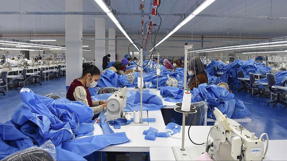 Trkiye'den Avrupa'ya tekstil ihracat 