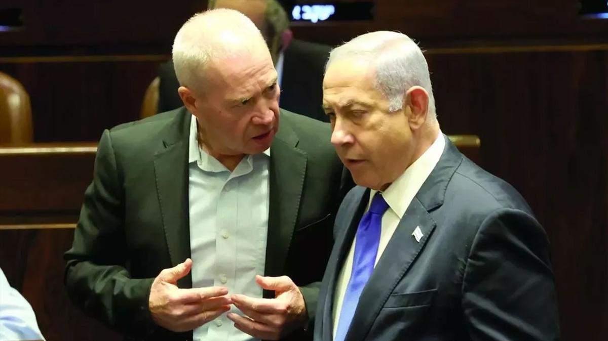 srail'de hkmet krizi! Netanyahu-Gallant gerilimi artyor