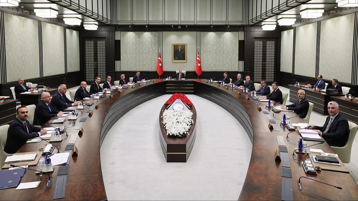 Kabine toplanyor! Alnan kararlar Cumhurbakan Erdoan aklayacak