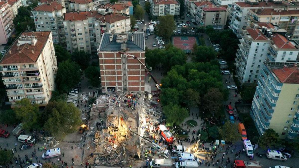 zmir'de 11 kiinin yaamn yitirdii depremde binaya dair yarglanma sreci devam ediyor 