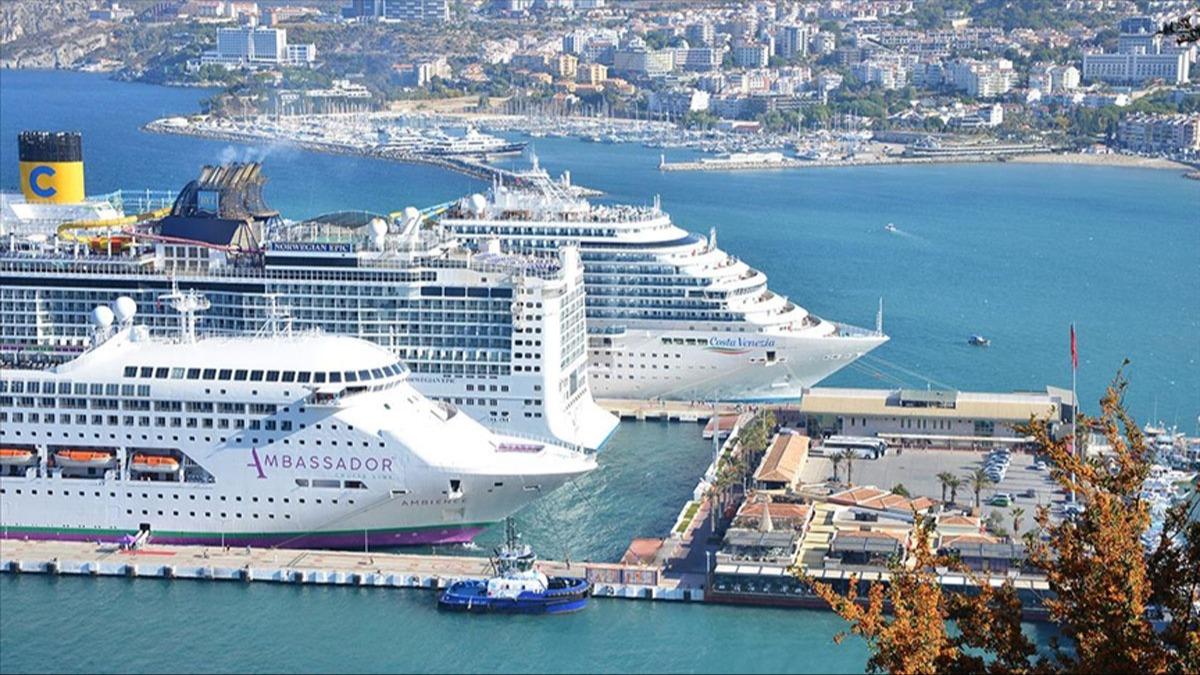 Kruvaziyer turizm rotasn Trkiye limanlarna evirdi 