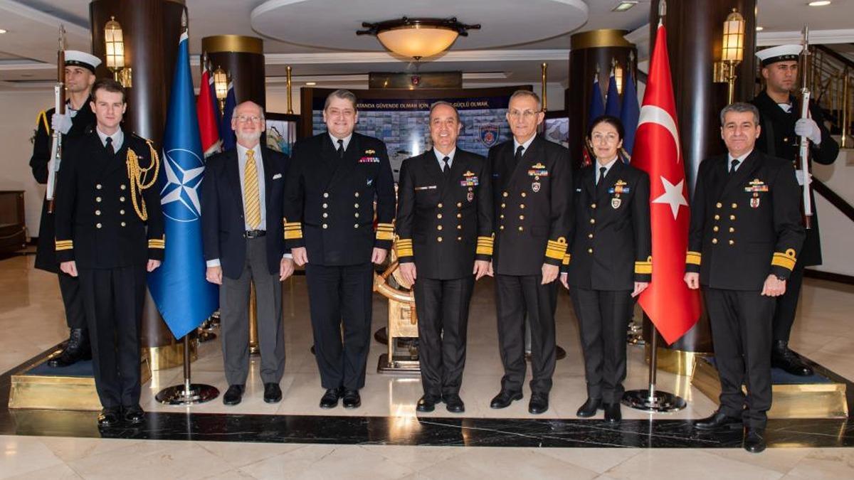 NATO MARCOM Komutan'ndan Deniz Kuvvetleri Komutanlna ziyaret                        