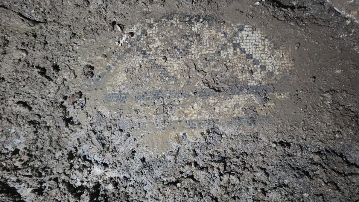 anlurfa'da inaat almasnda Roma dneminden kalan mozaikli mezar odas bulundu 