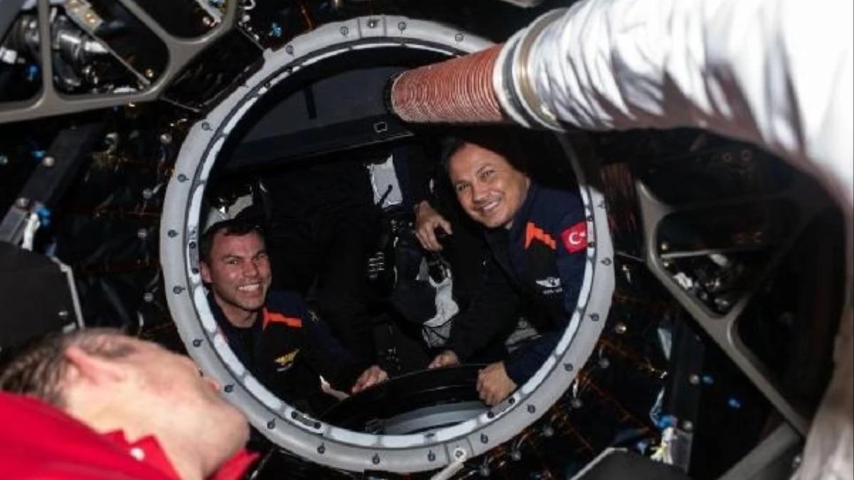 Astronot Gezeravc'dan yeni kare! Uzaydan fotoraf paylat