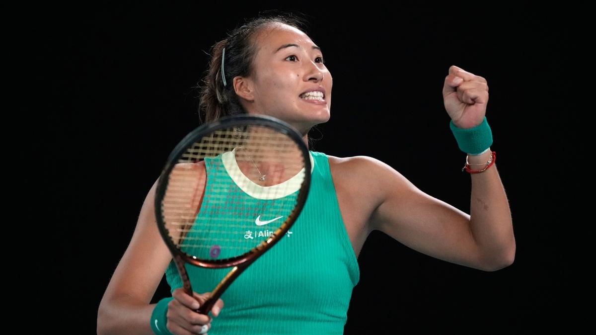 Qinwen Zheng, Avustralya Ak'ta adn yar finale yazdrd