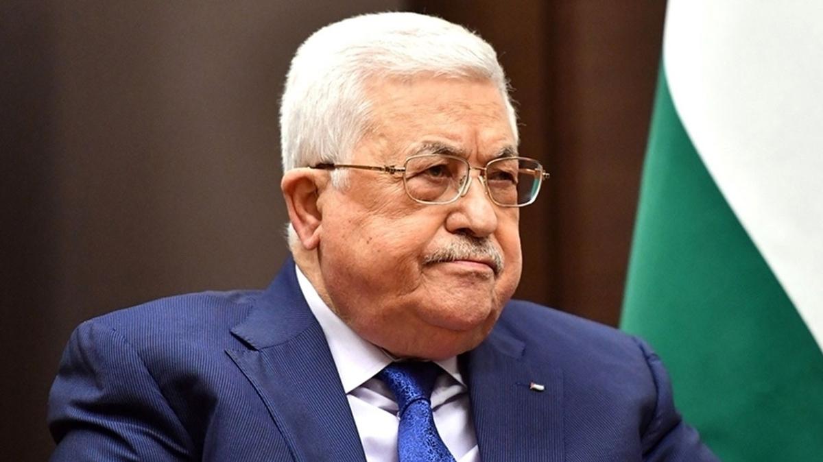 Filistin Devlet Bakan Abbas: Gazze iin askeri bir zm yok