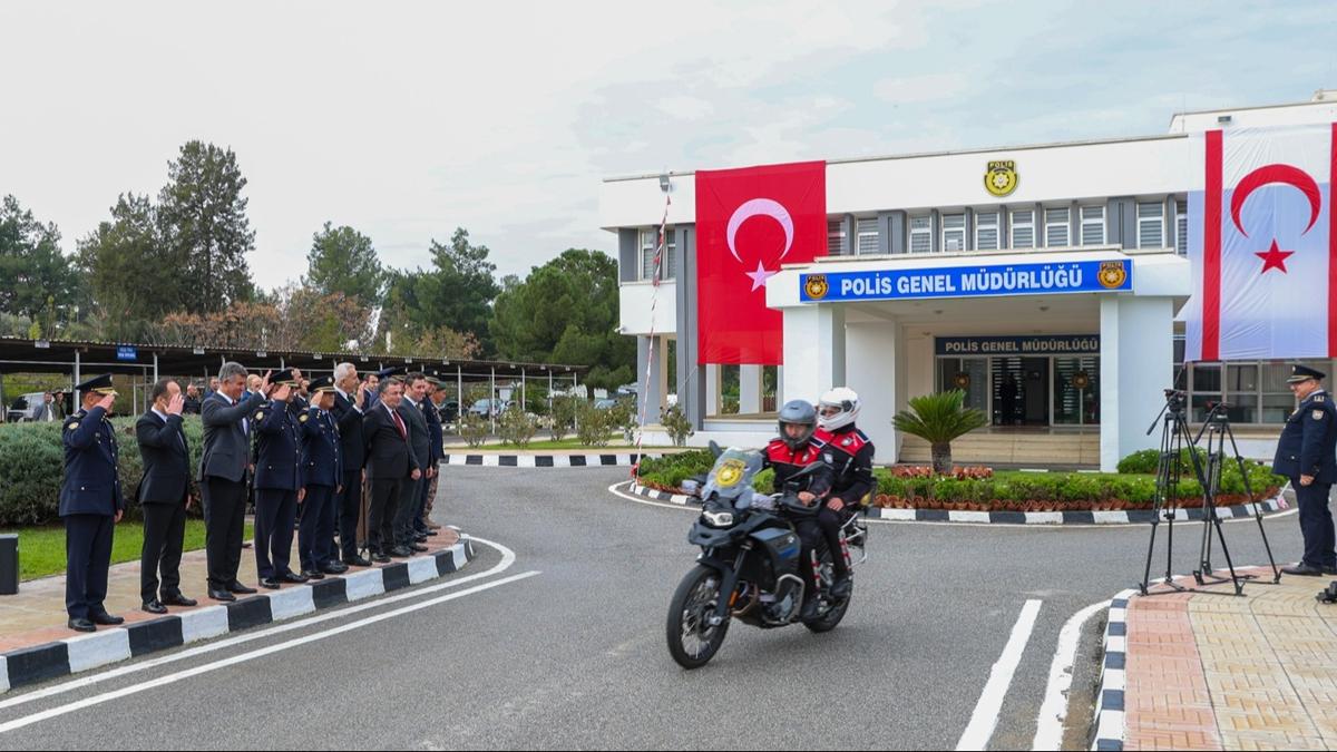 Trkiye finansman salayarak KKTC polisine ara, ekipman ve malzeme destei verdi