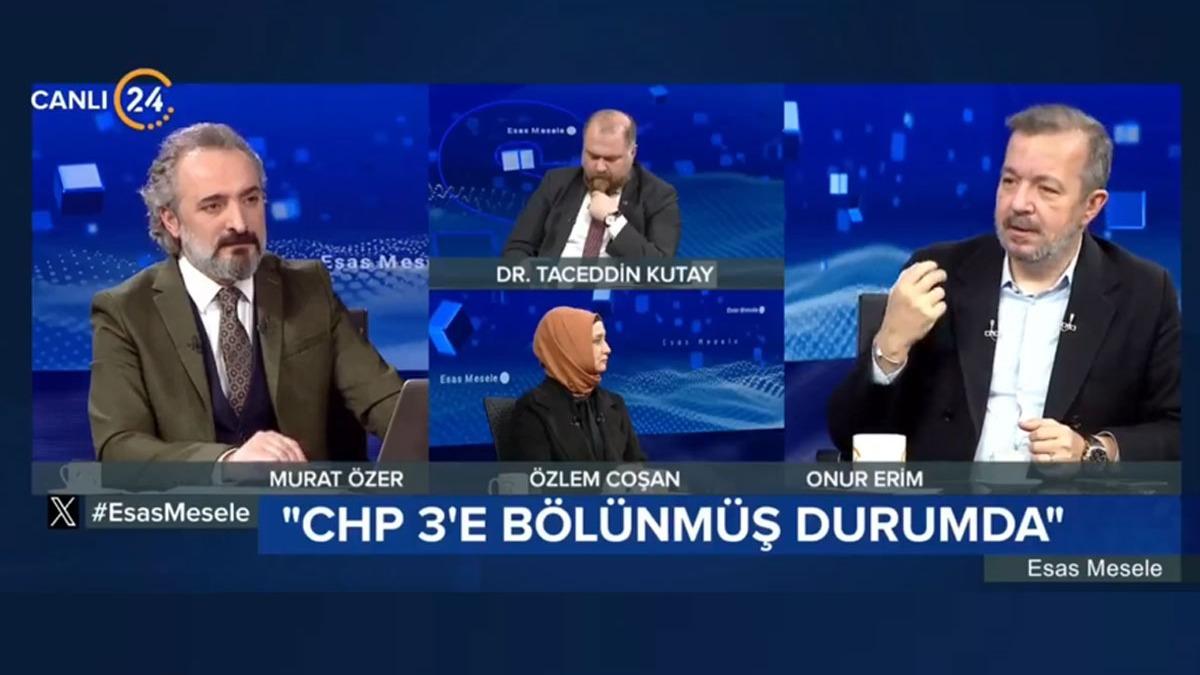 Onur Erim CHP'li anketinin Ekrem mamolu itirafn 24 TV'de anlatt!