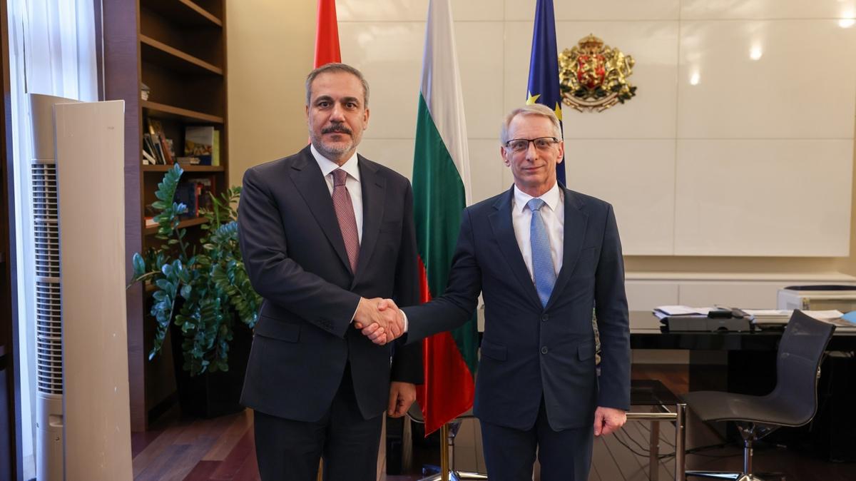 Bakan Fidan, Bulgaristan Babakan Denkov tarafndan kabul edildi