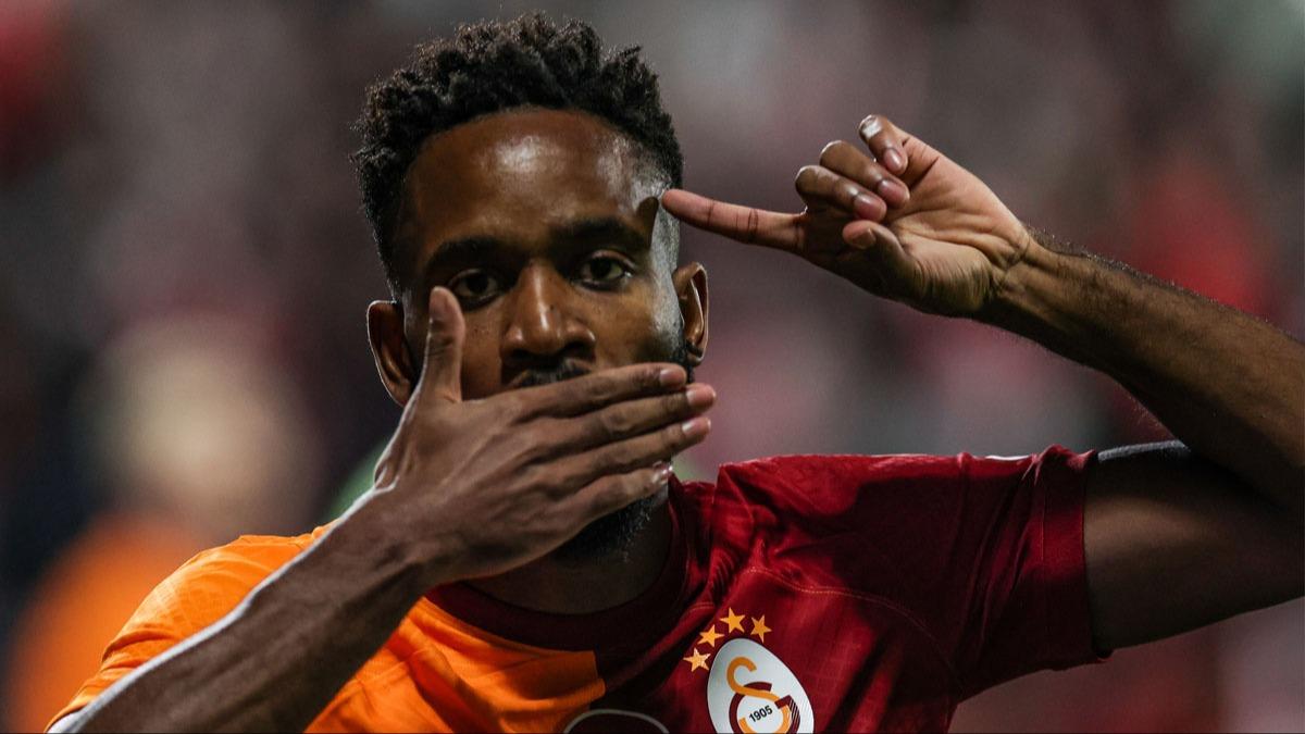 Galatasaray'da ayrlk yakn! Cedric Bakambu spanya yolcusu