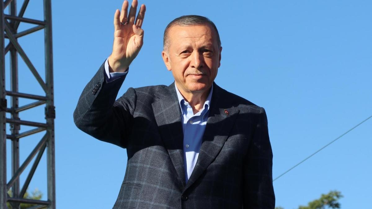 Cumhurbakan Erdoan deprem blgesine gidiyor