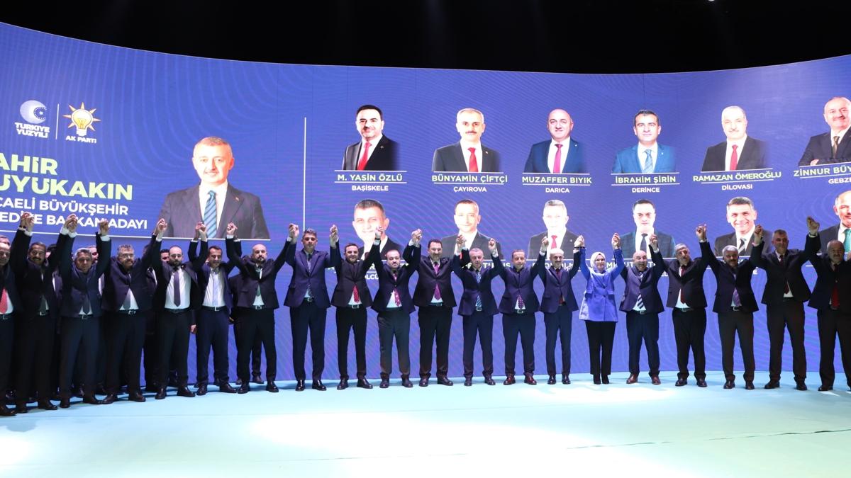 AK Parti Kocaeli adaylar tantld 