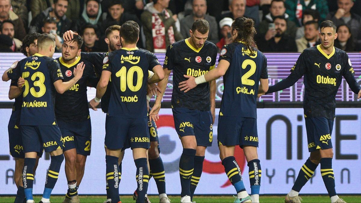 MA SONUCU: Antalyaspor 0-2 Fenerbahe