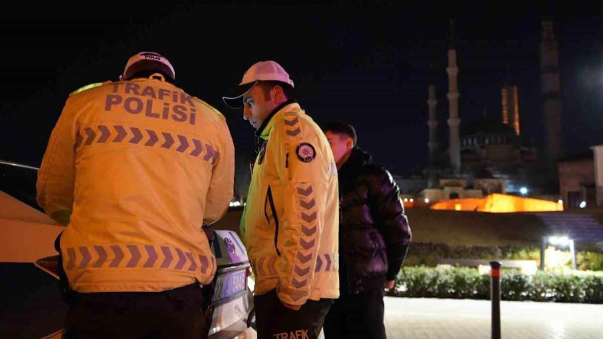 Edirne'de alkol srclere ceza yad
