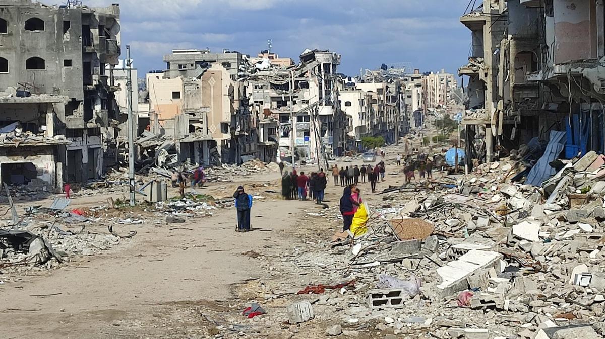 BM Gazze trajedisini gzler nne serdi: nsanlar dnyann gz nnde lyor