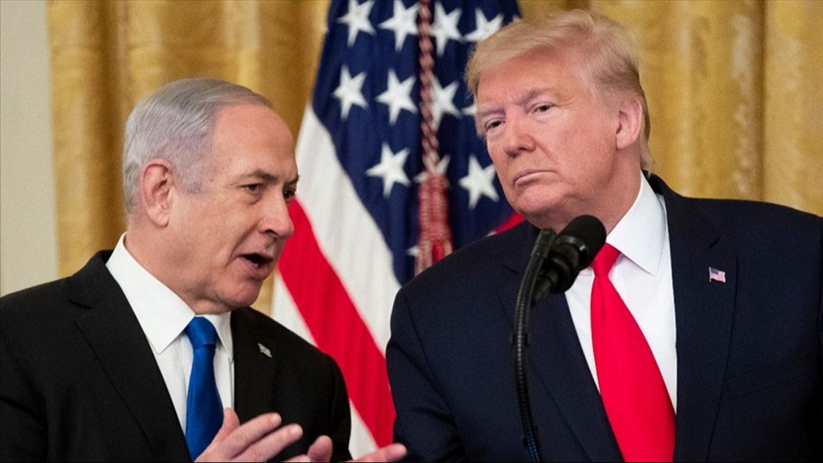 Trump'tan ''Netanyahu'' iddias: Son anda vazgeti