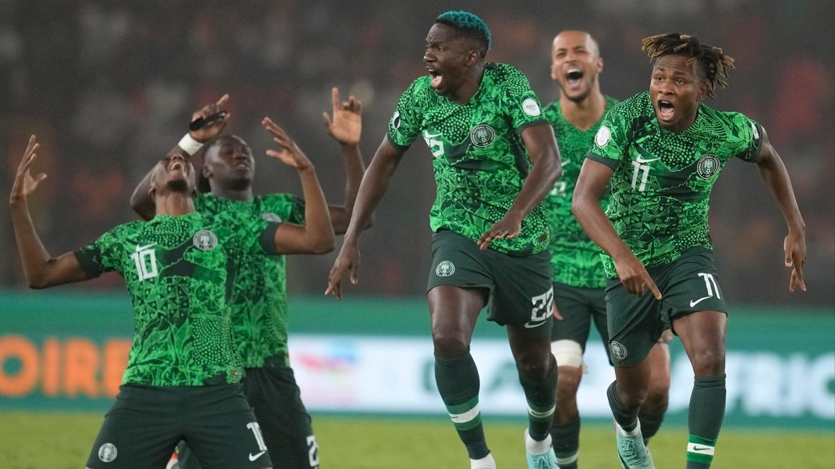 Afrika Uluslar Kupas'nda ilk finalist Nijerya!