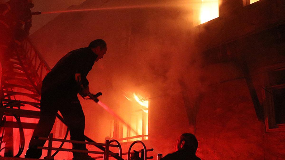 Diyarbakr'da ev yangn: 6 kii etkilendi