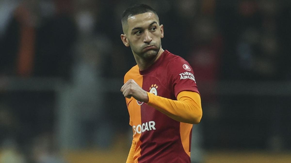 Galatasaray'da Hakim Ziyech'in durumu sezon sonu belli olacak