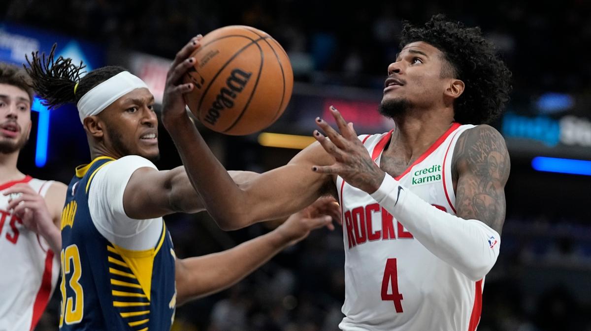 Indiana Pacers, sahasnda Houston Rockets' yendi