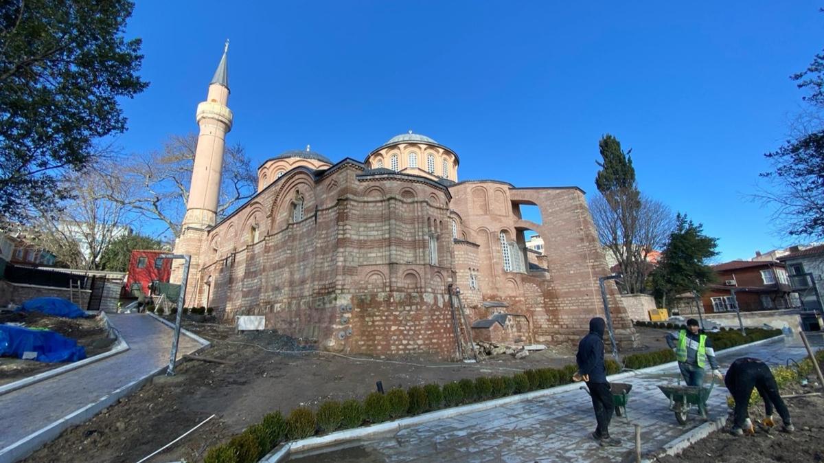 Kariye Camii'nin mayısta açılması planlanıyor