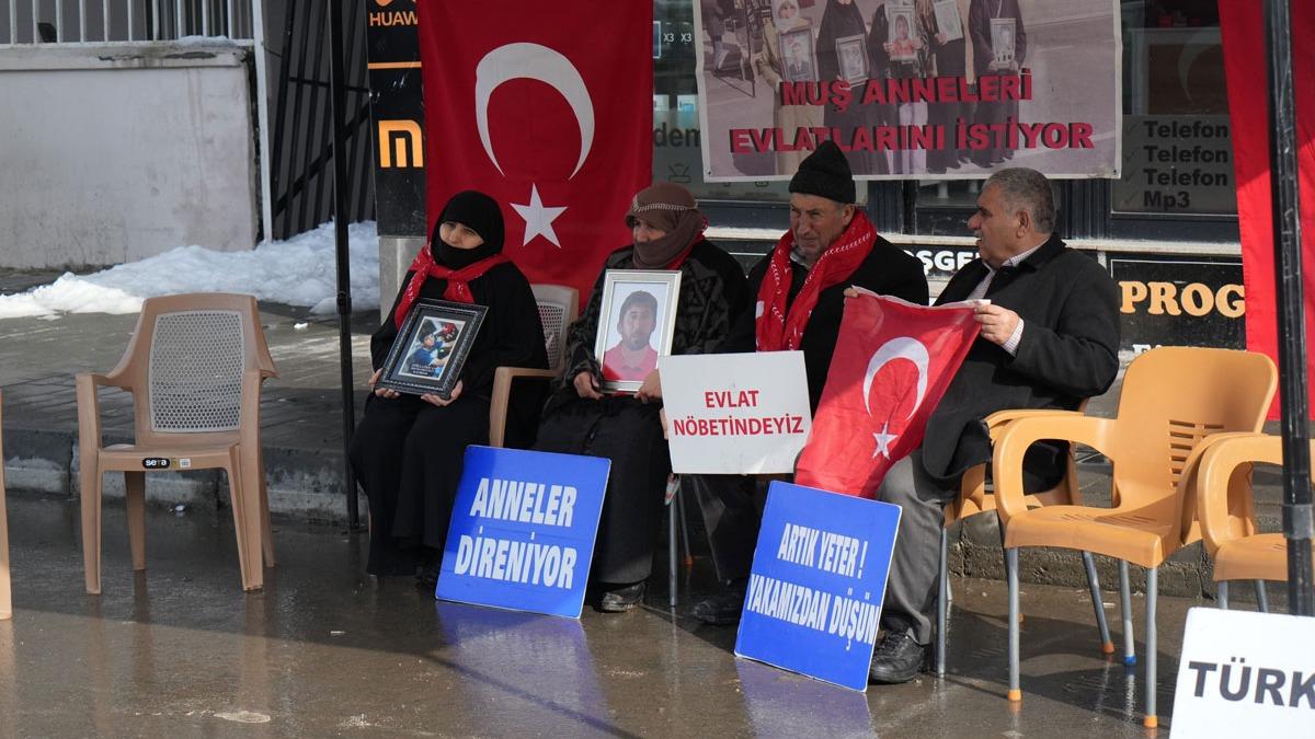 Mulu ailelerin evlat nbeti: Ne olursa olsun biz eylemimize devam edeceiz