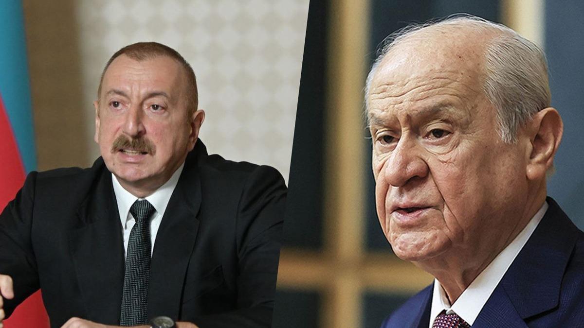MHP Lideri Baheli'den Aliyev'e tebrik telefonu