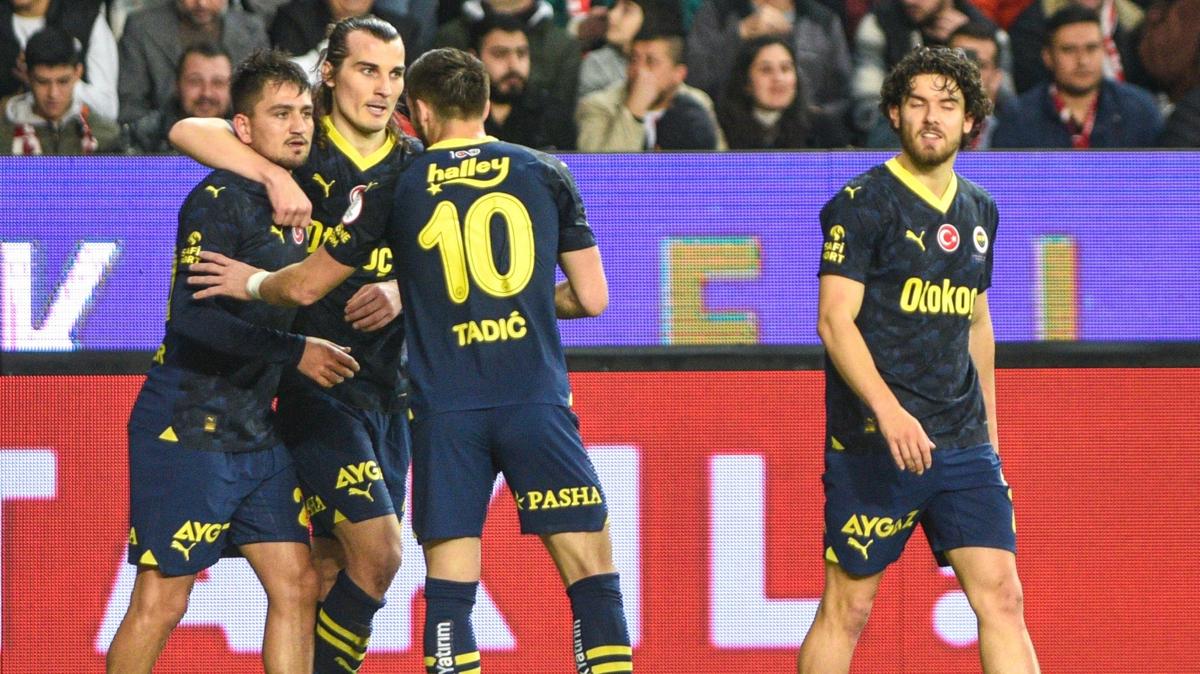 Fenerbahçe yarın Alanyaspor ile karşılaşacak