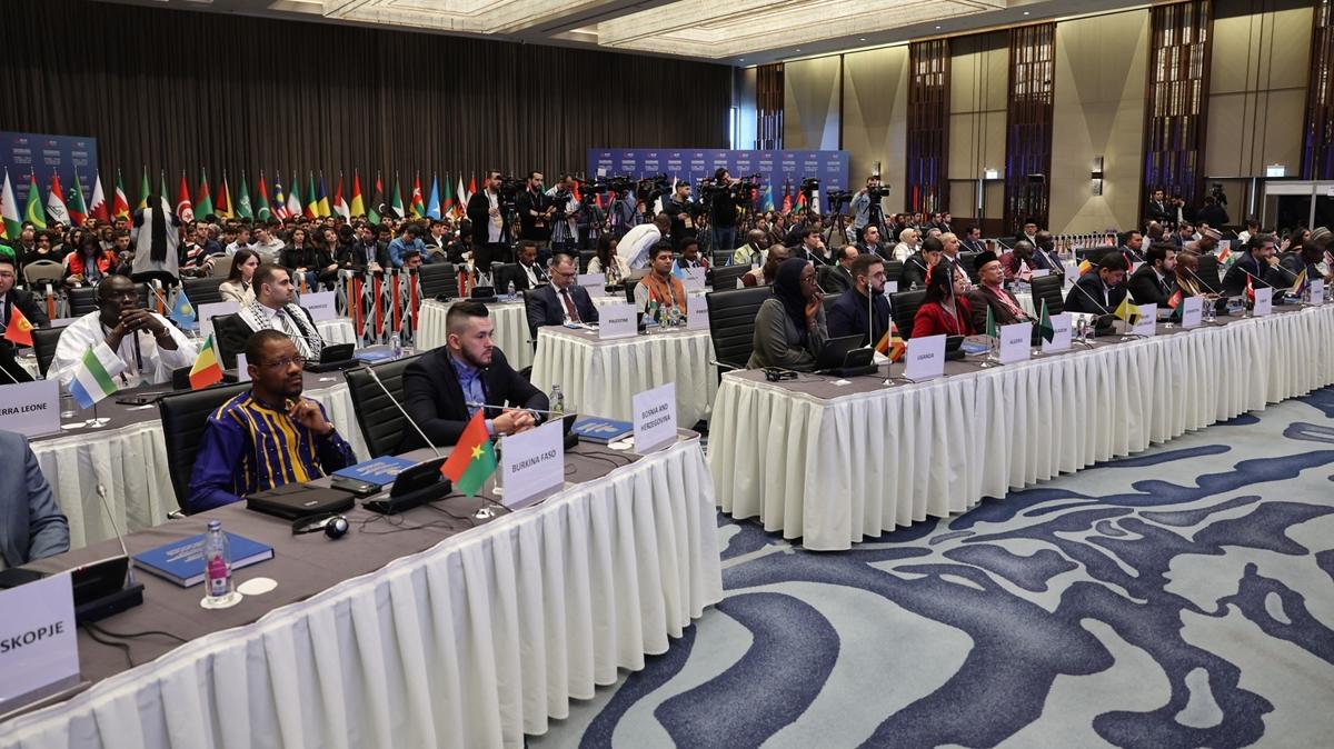 İslam İşbirliği Gençlik Forumu 5. Genel Kurulu ''Filistin Özel Oturumu'' ile sona erdi